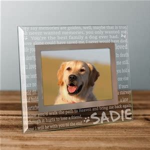 Pet Memorial Picture Frames | GiftsForYouNow