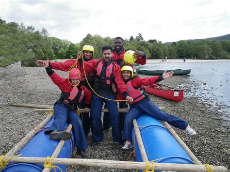 Raft Building in the Lake District | Joint Adventures