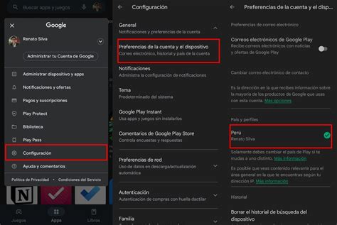 As Se Puede Cambiar De Pa S Las Cuentas De Google Play Store La