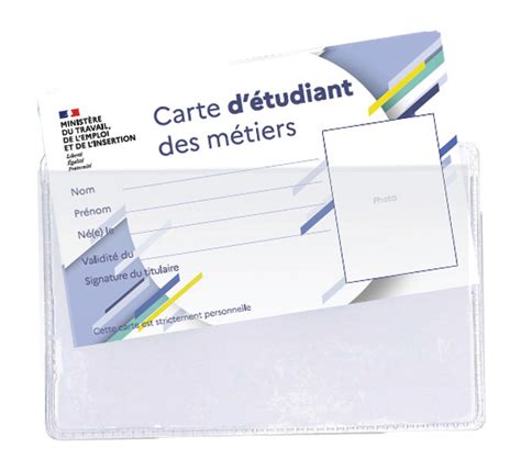 Haut 90 imagen carte d étudiant des métiers fr thptnganamst edu vn