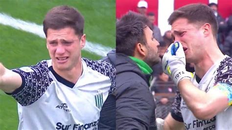 El Llanto Desconsolado Del Arquero De Banfield Por Favor No Me Saques