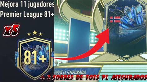 Todos Mis Sobres De 11 X 81 De La Premier En Fifa 23 Y 2 Sobres De