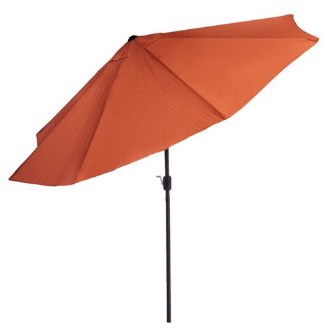 Pure Garden 10 Foot Aluminum Patio Umbrella With Auto Tilt Tanga