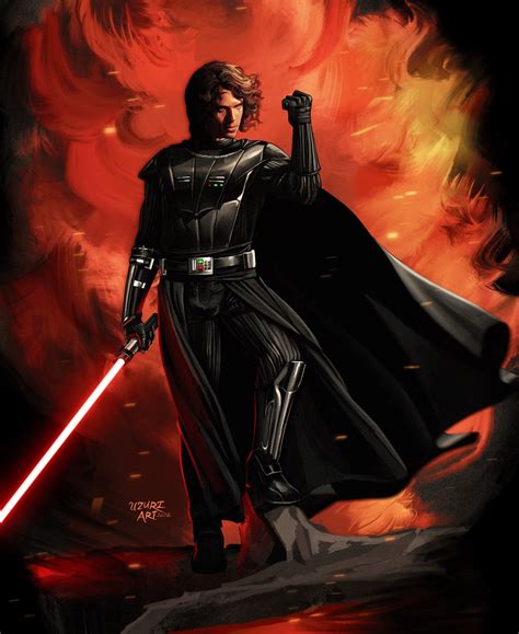 Lord Vader unburnt by Uzuri : darthvader