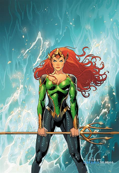 Mera Queen Of Atlantis Art By Nicola Scott