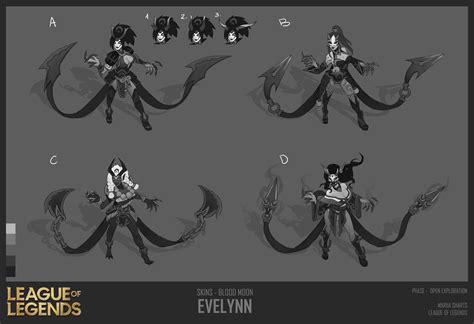 Blood Moon Evelynn Concept Art : r/EvelynnMains