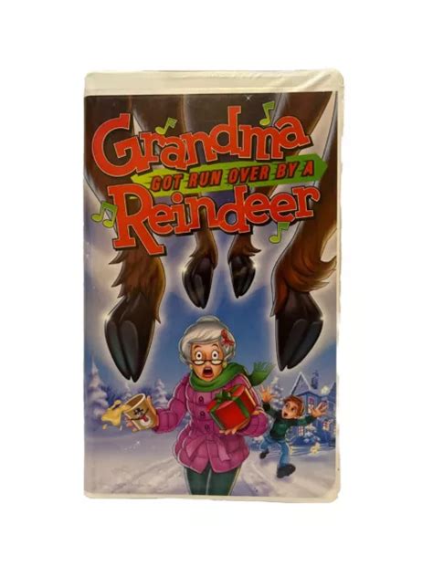 Grandma Got Run Over By A Reindeer Vhs 2000 Clam Shell Warner Home