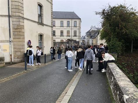 Pontivy Au Lyc E Joseph Loth Le Cri De Col Re Des L Ves Contre