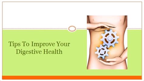 Tips To Improve Your Digestive Health Youtube