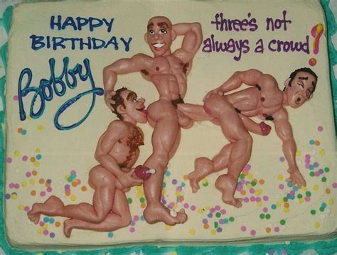 Gay Threesome Cake Le Bakery Sensual