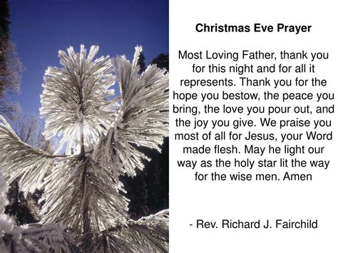 PPT - Christmas Eve Prayer PowerPoint Presentation, free download - ID ...