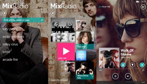 Nokia Music is now Nokia MixRadio, comes with an updated app