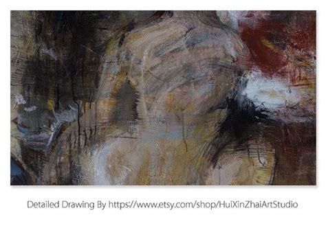 Nude Art Painting Naked Woman Print Bedroom By HuiXinZhaiArtStudio Painting Nude Art Art