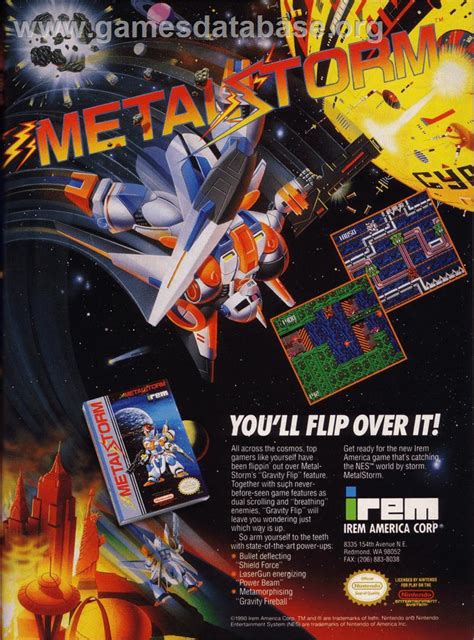 Metal Storm - Nintendo NES - Games Database