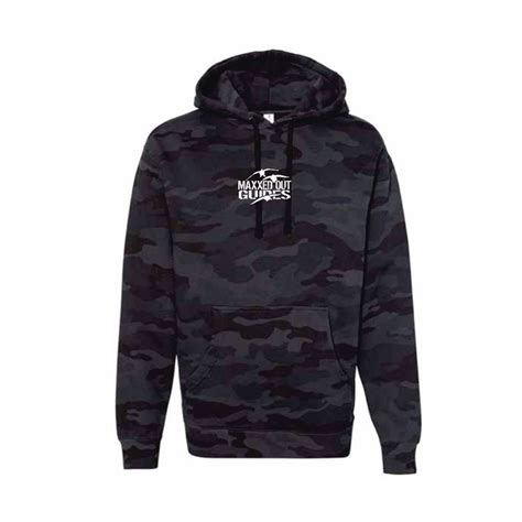 Camo Hooded Sweatshirt - Maxxed Out Guides