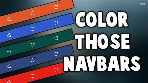 Navbar Apps Color Navbar Without Root Youtube