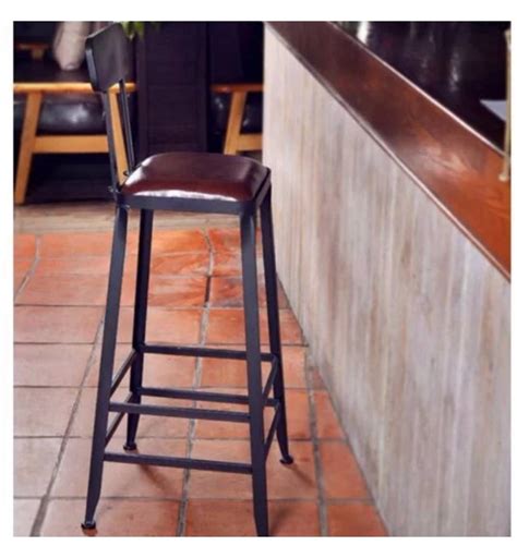 CSBC 001 Solid Wood High Bar Stool