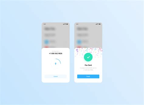 Fax App Concept On Behance