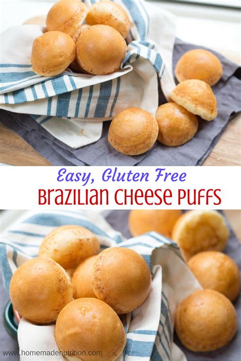 Easy Brazilian Cheese Puffs - Homemade Nutrition - Nutrition that fits your life