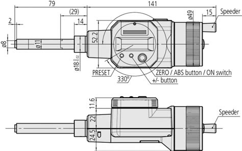 Digimatic Micrometer Head Series Mitutoyo Jsr Group