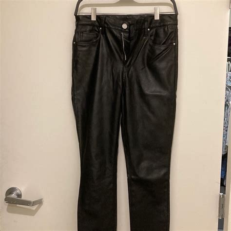 Blanknyc Bond Black Vegan Leather Pants Gem