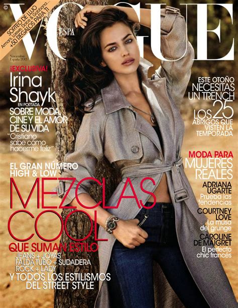 Vogue S Covers Irina Shayk