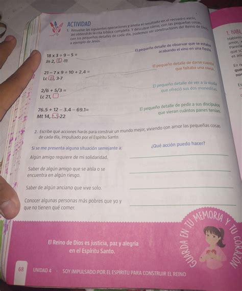 ACTIVIDAD 1 Resuelve Las Siguientes Operaciones Y Anota El Resultado