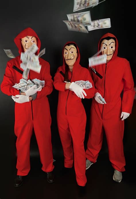 La Casa De Papel Costume La Casa De Papel Cosplay Jumpsuit - Etsy