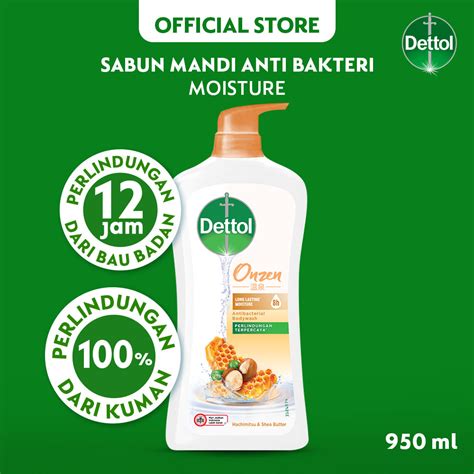 Dettol Body Wash Onzen Honey 950g Klik Indomaret