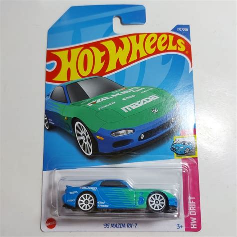 95 Mazda RX 7 Falken Hw Drift 2 5 Hot Wheels 2022 Lote J HCV86 Shopee Brasil