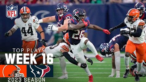 Week 16 Highlights Houston Texans Vs Cleveland Browns YouTube