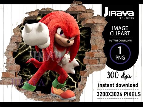 Knuckles Image Knuckles Png Knuckles Clipart High - Etsy