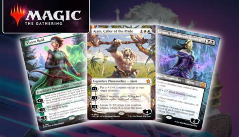 Mtg Foundations Brings Back Beloved Planeswalkers In Epic Full Art Cards