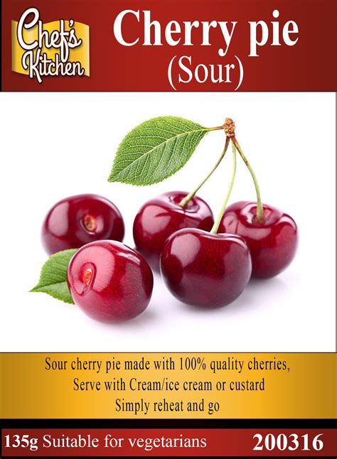 Sour Cherry pie 135g – Korat Chef