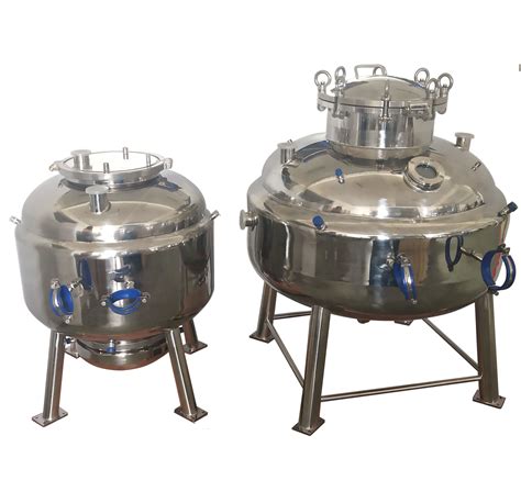 High Pressure Jacketed Stainless Steel Tank For Chemical Jacketed