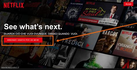 Come Usare Netflix Nigiarait