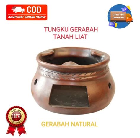 Tungku Gerabah Kren Tanah Liat Natural Anglo Lazada Indonesia