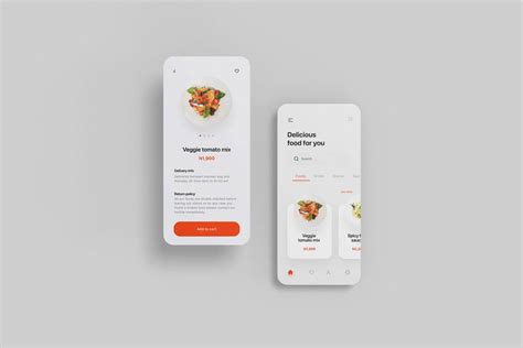 App Ui设计展示手机屏幕样机 App Ui Mockup Phone Screen Mockup 设计小咖