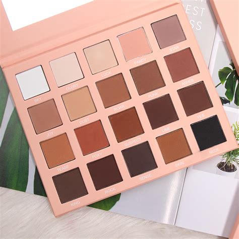 Supply Colors Popular Nude Matte Eyeshadow Palette Private Label