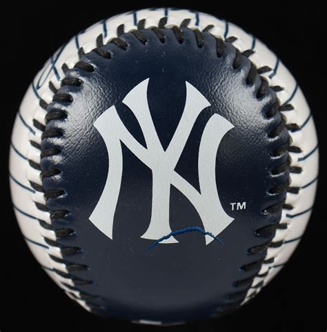 Jazz Chisholm Jr. Signed Yankees Logo Baseball (Beckett) | Pristine Auction