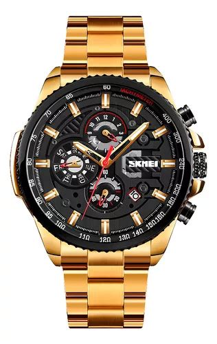 Reloj Hombre Skmei M Acero Minimalista Elegante A Cuerda Color De La