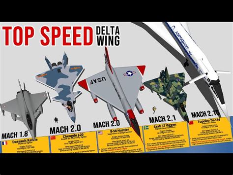 Fastest Delta Wing Aircraft: Top Speed Comparison | SchoolTube