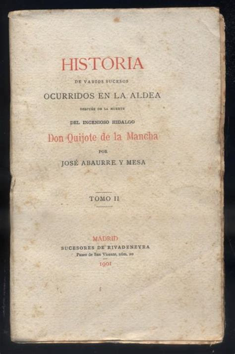 HISTORIA VARIOS SUCESOS OCURRIDOS EN LA ALDEA DESPUES DE LA MUERTE DEL