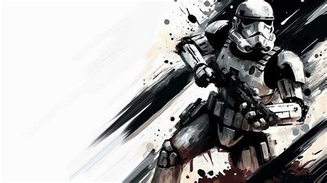 HD wallpaper: AI art, Star Wars, Imperial Stormtrooper, illustration ...