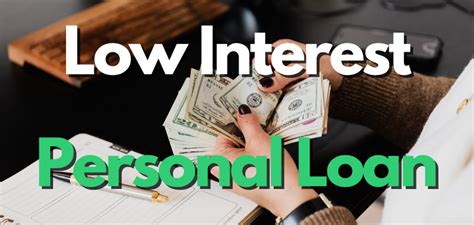 Low Interest Personal Loans in 2021 | Finance Mart