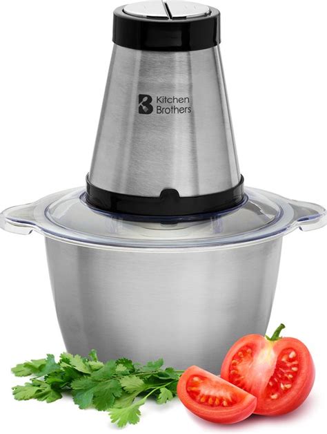 Kitchenbrothers Hakmolen Food Chopper Elektrisch Snelheden