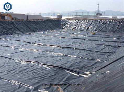 Geomembrane Liner Hdpe Used For Gold And Copper Mining Processing Pond