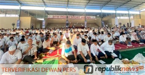 Jelang Hut Ke Pdam Makassar Gelar Zikir Dan Doa Akbar