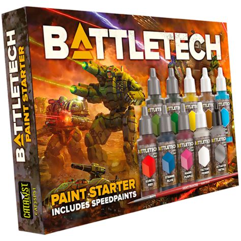 Battletech Paint Starter Set The Army Painter Accessories Zatu Games