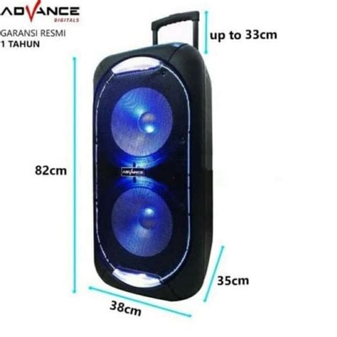 Jual Speaker Bluetooth Advance K D K D Speaker Pa Hi Fi Portable